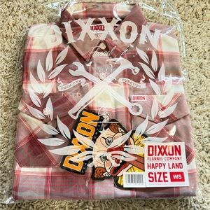 DIXXON Happy Land Plaid Women’s Flannel Shirt